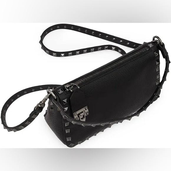VALENTINO ROCKSTUD cross body bag lether - Picture 8 of 12